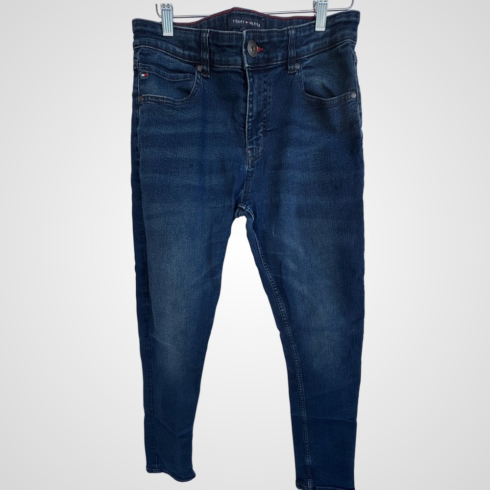 Tommy Hilfiger Kids Dark Wash Skinny Jeans Size 18 Adjustable Waist
